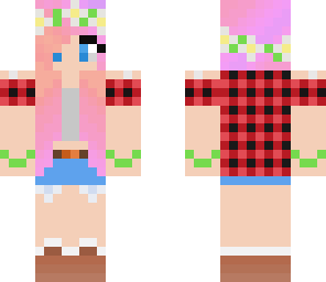 plaid girl