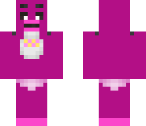 purple toy chica