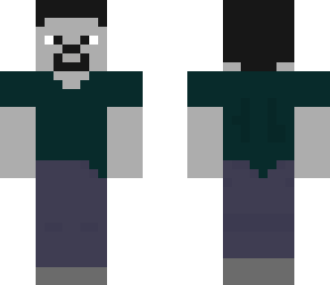 black and white steve