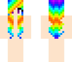 rainbow hair base