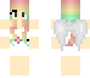 cute rainbow angel