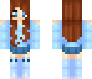 blue girl