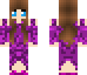 purple dress