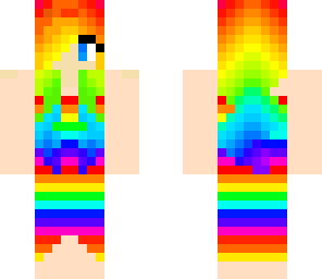 rainbow girl