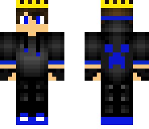 blue crown boy
