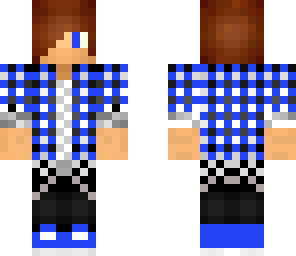 blue teen boy