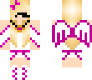 angel with skydoesminecraft's amulet