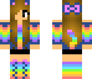 rainbow girl sexy