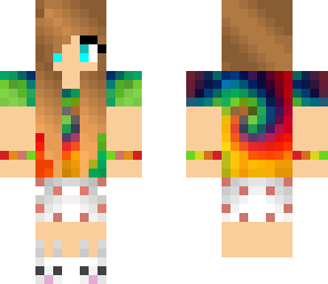 tie die girl