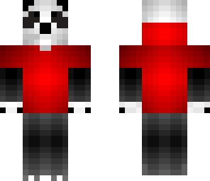 shaded panda with hoodie