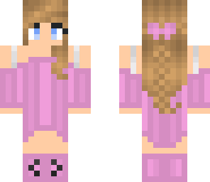 plain pink braid