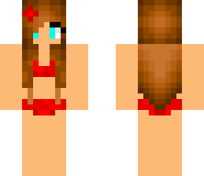 girl swiming