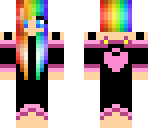 love rainbow girl