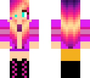 sunset girl