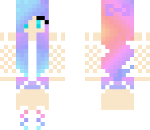 cute pastel tumblr girl