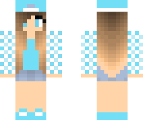 blue and light blue tomboy