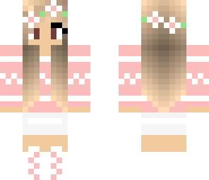 flower sweater girl
