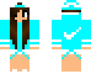 aqua nike girl
