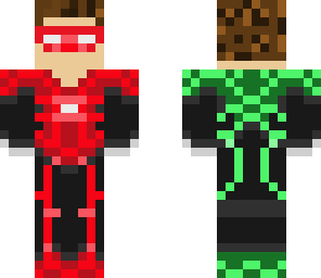 green and red lantern