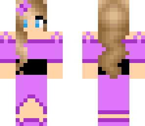 purple fancy dress