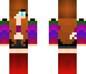 red blood girl