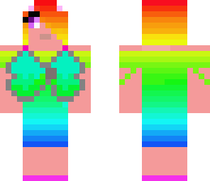 rainbow girl
