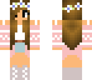 casual spring girl