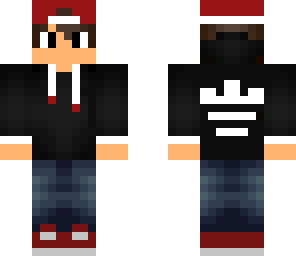 Adidas hoodie  Minecraft Skin