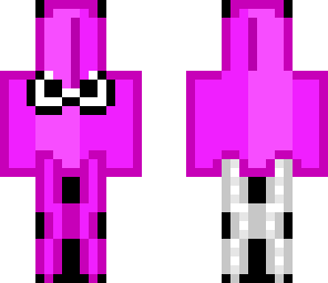 pink splatoon squid inkling