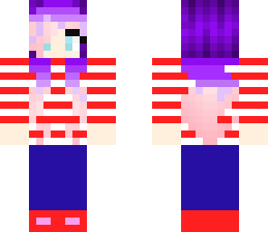 cute stripe girl