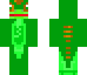 green chameleon