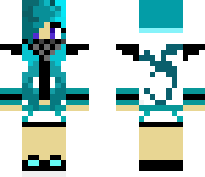 blue dragon girl