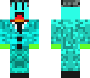 cyan man