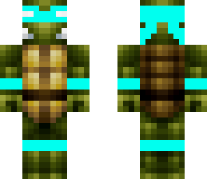 teal ninja tutle