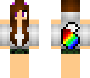 rainbow girl