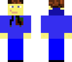 blue hoodie kid
