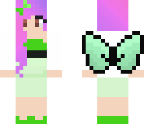 purple-haired fairy
