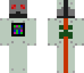 robot wearing a mask