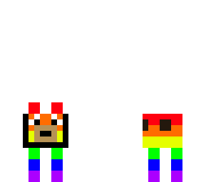 rainbow dog