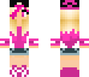 pink girl whit a cap
