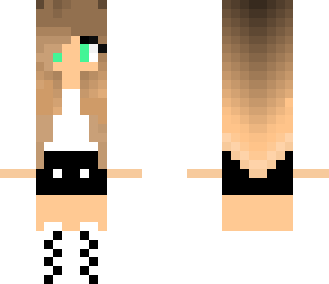 edit simple white clothes girl