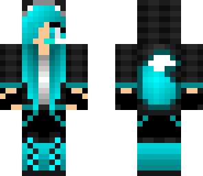 blue wolf girl