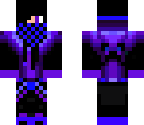 purple and blue boy