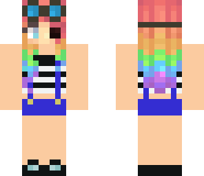 girl rainbow factory