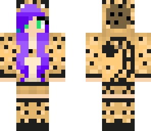 purple cheetah