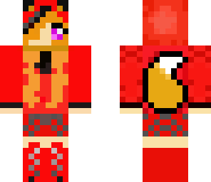 updated cute red wolf girl
