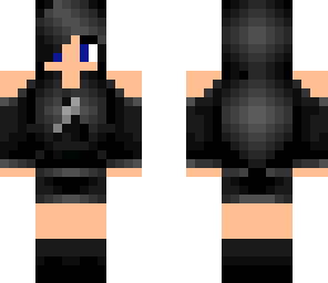 black haired girl 
