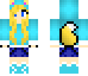 cuttie blonde kitty girl