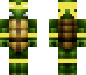 light yellow ninja tutle