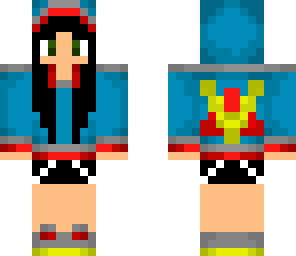 black haired venturiantale girl